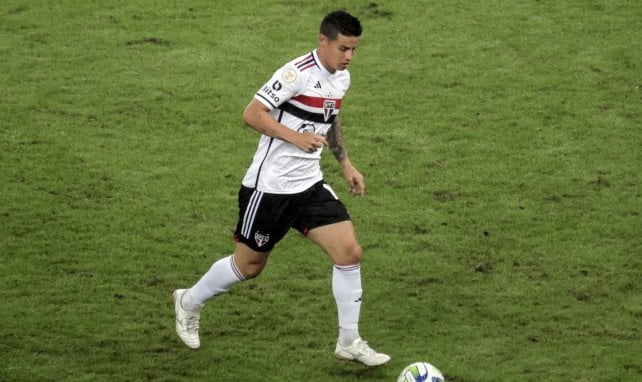 James Rodriguez, nouveau joueur de São Paulo