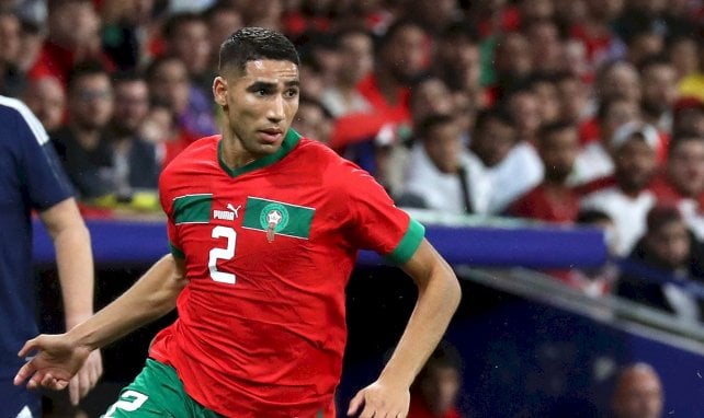 Hakimi avec le Maroc 